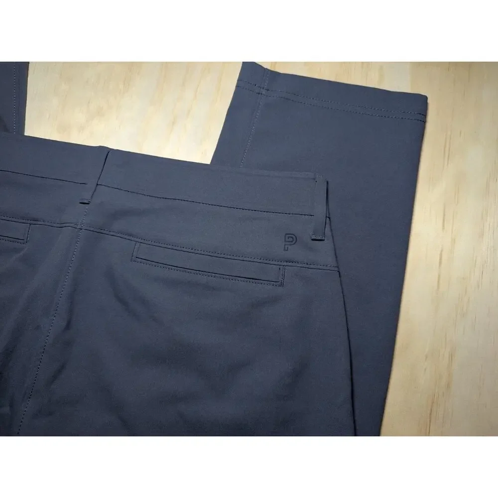 Public Rec Workday Pant 33x26 Hemmed (Tag 33x28) Slate Gray Tech Chino Golf